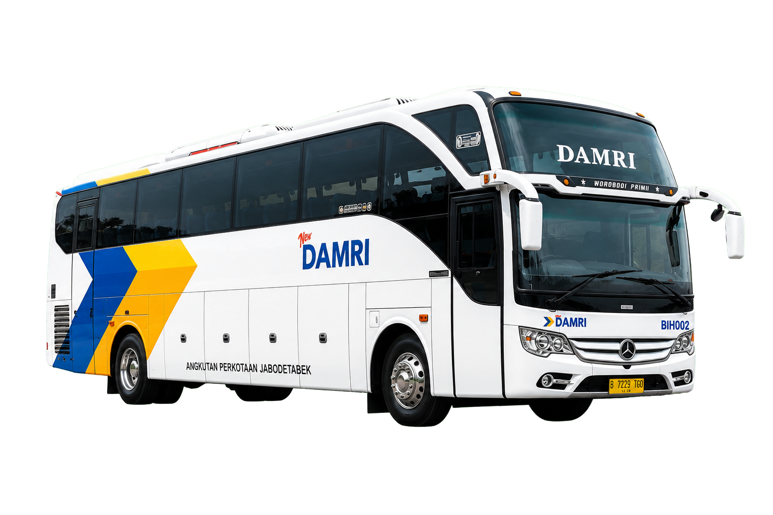 Bus charter DAMRI