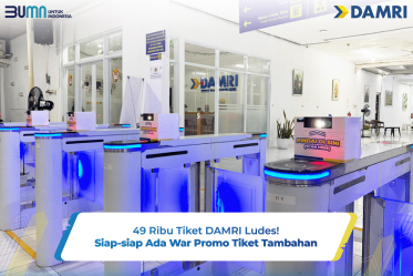 49 Ribu Tiket DAMRI Ludes! Siap-siap Ada War Promo Tiket Tambahan