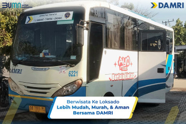 Berwisata Ke Loksado Lebih Mudah, Murah, dan Aman Bersama DAMRI