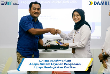 DAMRI Benchmarking Adopsi Sistem Layanan Pengadaan, Upaya Peningkatan Kualitas