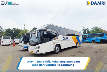 DAMRI Buka Titik Keberangkatan Baru, Bisa dari Ciputat ke Lampung