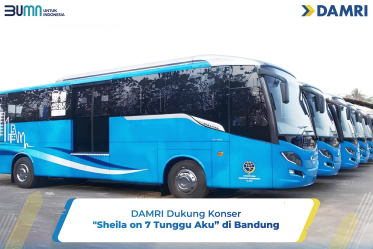 DAMRI Dukung Konser "Sheila on 7 Tunggu Aku di Bandung"