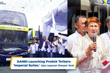 DAMRI Launching Produk Terbaru 'Imperial Suites,' Ada Layanan Sleeper Seat