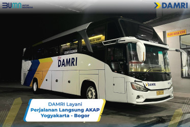 DAMRI Layani Perjalanan Langsung AKAP Yogyakarta - Bogor