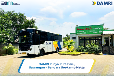 DAMRI Punya Rute Baru, Sawangan - Bandara Soekarno-Hatta