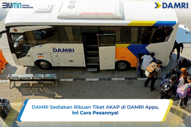 DAMRI Sediakan Ribuan Tiket AKAP di DAMRI Apps, Ini Cara Pesannya!