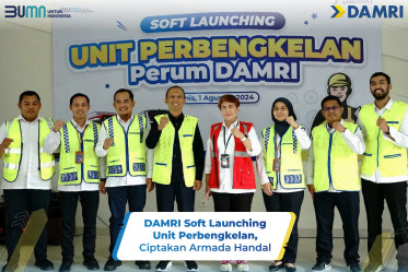 DAMRI Soft Launching Unit Perbengkelan, Ciptakan Armada Handal