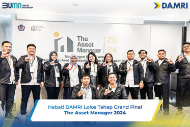 Hebat! DAMRI Lolos Tahap Grand Final The Asset Manager 2024