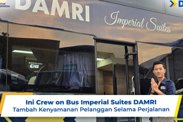 Ini Crew on Bus Imperial Suites DAMRI, Tambah Kenyamanan Pelanggan Selama Perjalanan