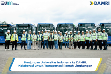 Kunjungan Universitas Indonesia ke DAMRI, Kolaborasi untuk Transportasi Ramah Lingkungan