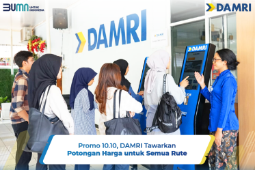 Promo 10.10, DAMRI Tawarkan Potongan Harga untuk Semua Rute