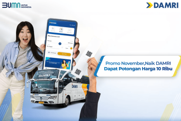 Promo November, Naik DAMRI Dapat Potongan Harga 10 Ribu